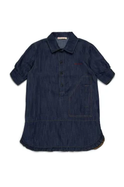 MARNI Abito camicia in denim scuro | Bambino Vestiti | Denim-Mania