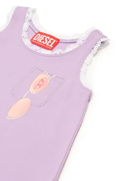 DIESEL Abito con pizzo e grafica Sunglasses | Vestiti