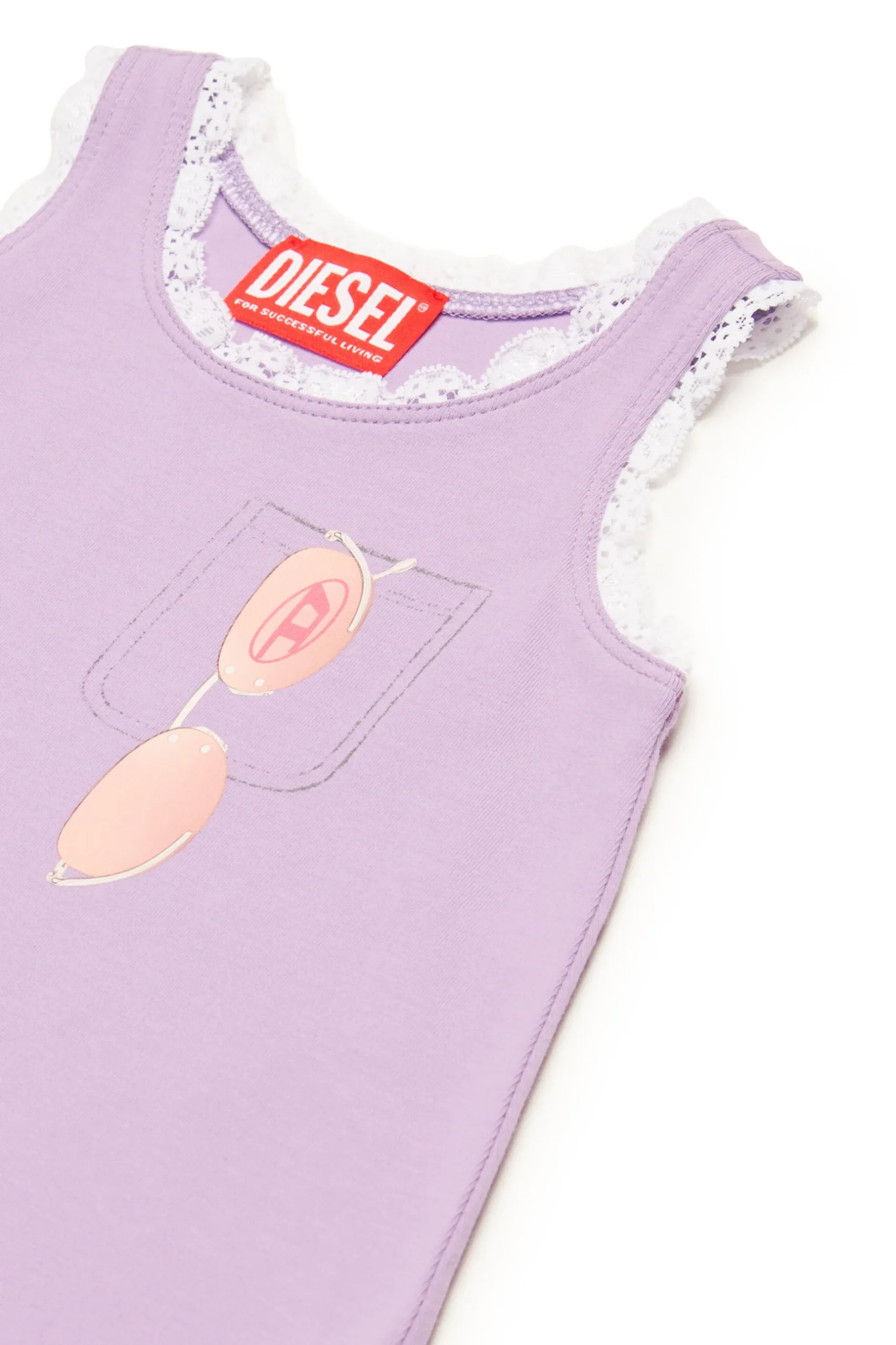 DIESEL Abito con pizzo e grafica Sunglasses | Vestiti