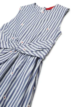MAX&Co. Abito Disco in popeline a righe | Vestiti