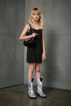 DSQUARED2 Abito evening con strass | Bambino Vestiti | Party Looks