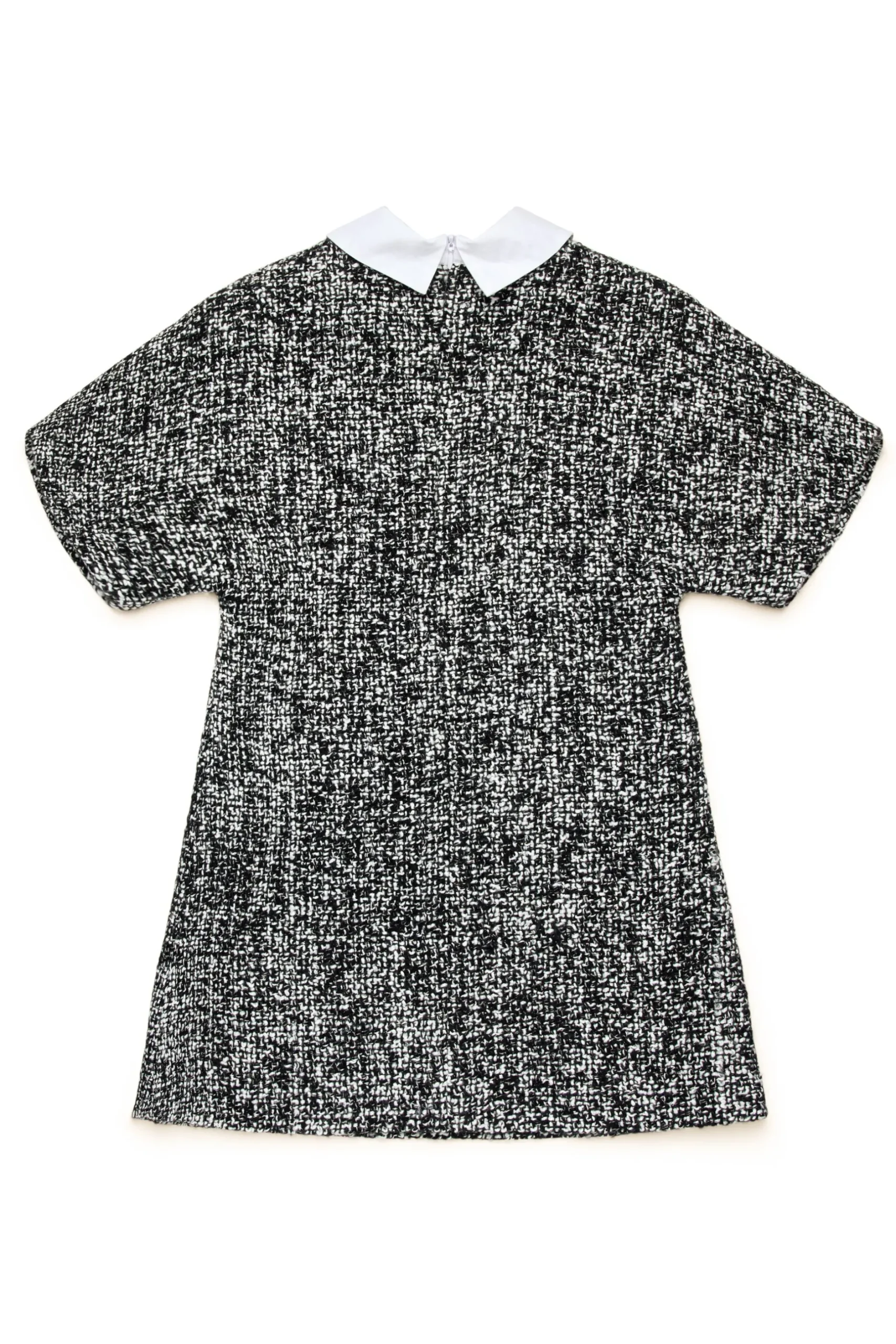 N°21 Abito in bouclé con catenelle | Vestiti