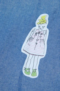 MARNI Abito in chambray con disegni | Bambino Vestiti | Denim-Mania