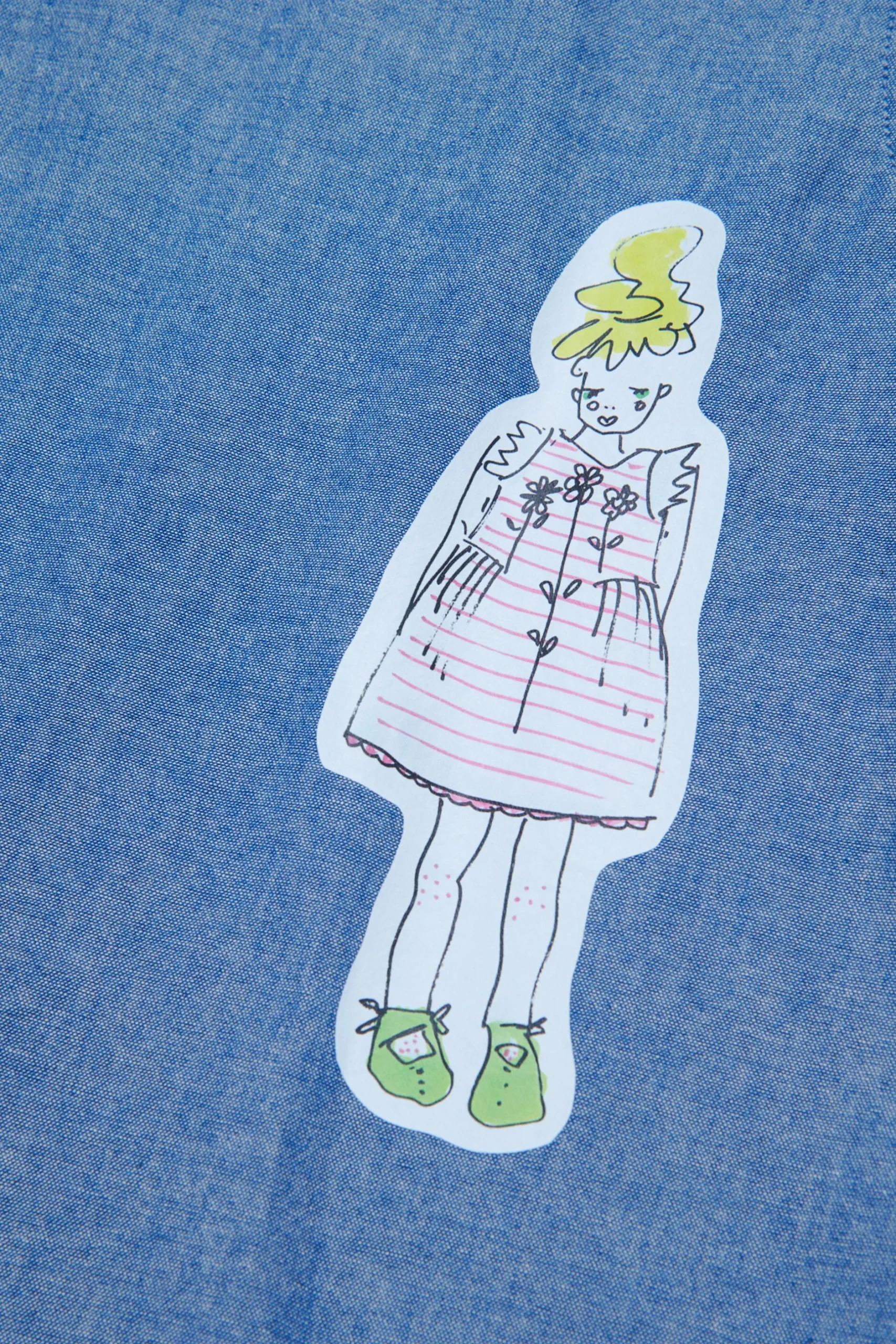 MARNI Abito in chambray con disegni | Bambino Vestiti | Denim-Mania