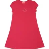 DIESEL Abito in cotone con logo Oval D | Bambino Vestiti | Oval D By Diesel