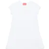DIESEL Abito in cotone con logo Oval D | Bambino Vestiti | Oval D By Diesel