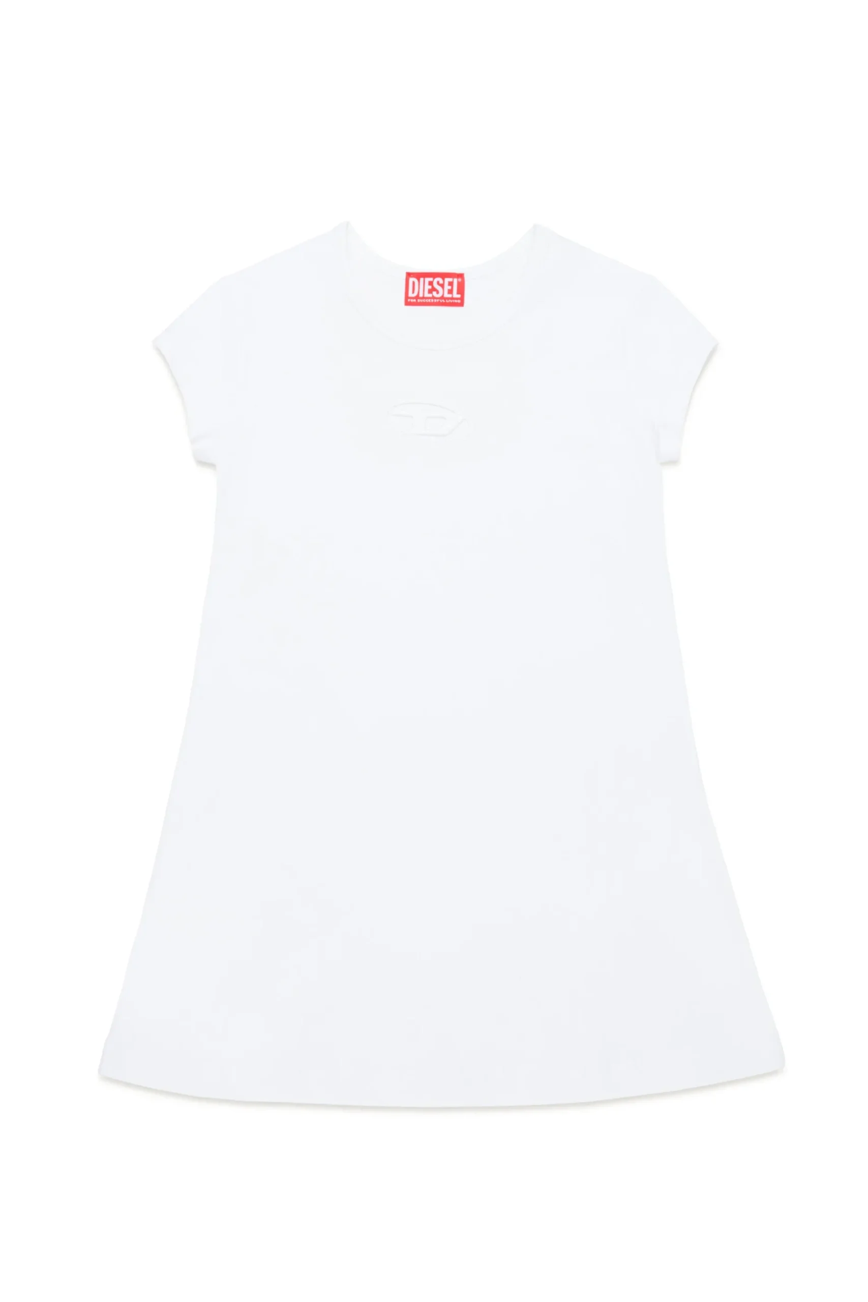 DIESEL Abito in cotone con logo Oval D | Bambino Vestiti | Oval D By Diesel