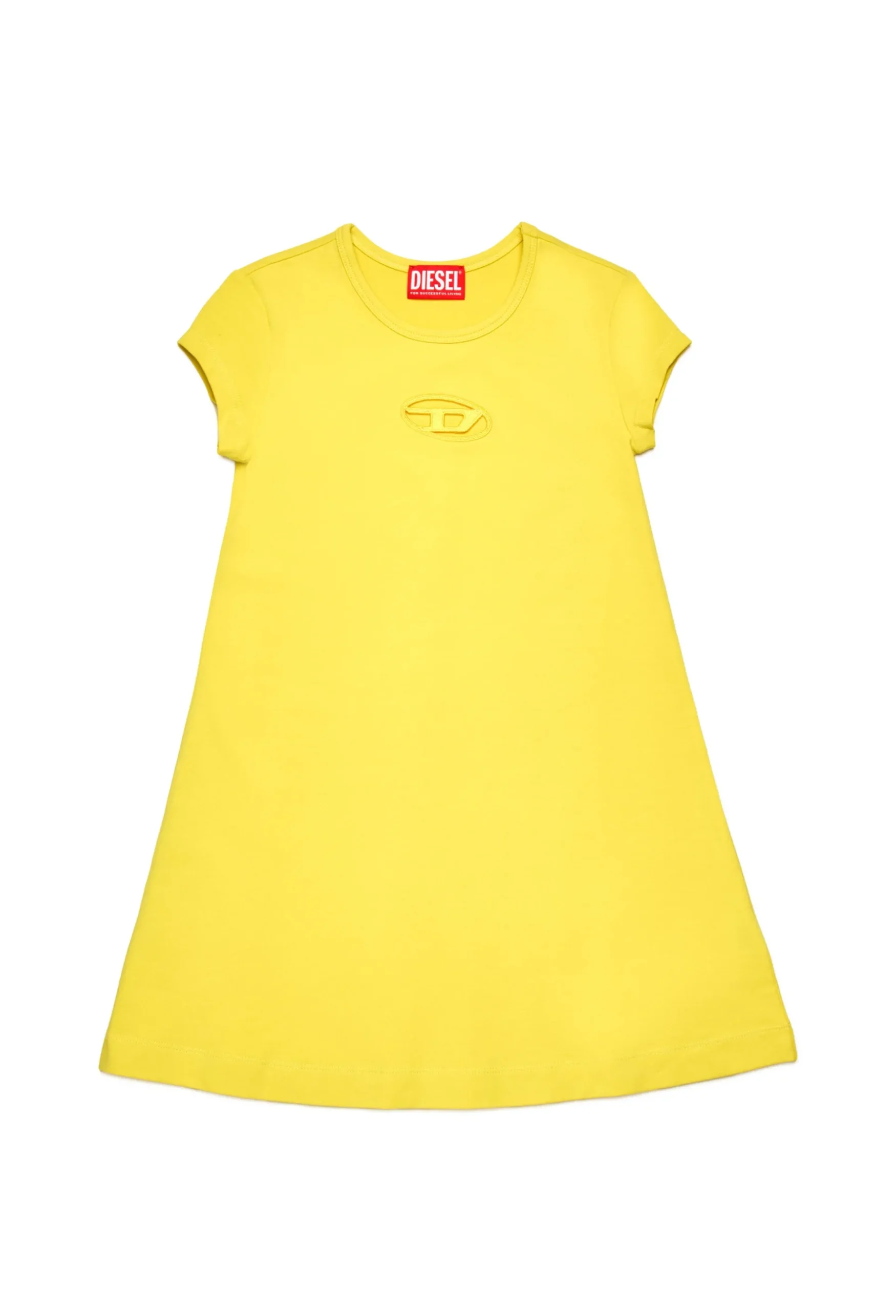 DIESEL Abito in cotone con logo Oval D | Bambino Vestiti | Oval D By Diesel