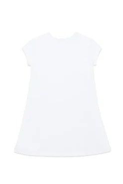 DIESEL Abito in cotone con logo Oval D | Bambino Vestiti | Oval D By Diesel