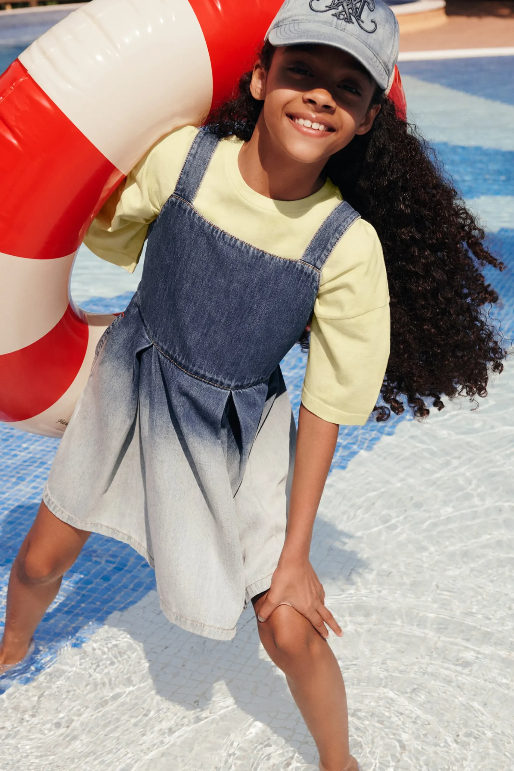 MAX&Co. Abito in denim bleached | Bambino Vestiti | Denim-Mania
