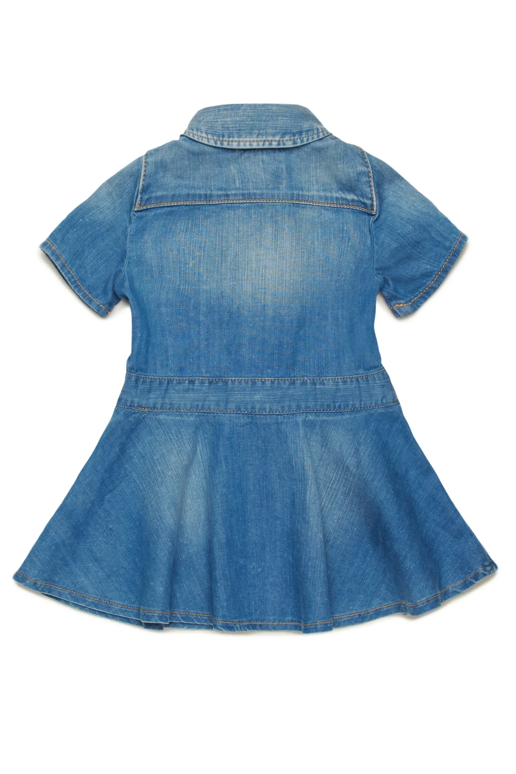 DSQUARED2 Abito in denim blu medio sfumato | Vestiti