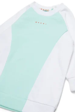 MARNI Abito in felpa bicolor con logo | Bambino Vestiti | Activewear