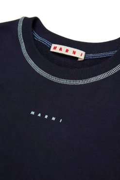 MARNI Abito in felpa con cuciture a contrasto | Bambino Vestiti | Activewear