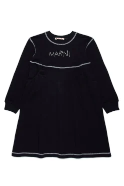 MARNI Abito in felpa con logo baguette | Vestiti