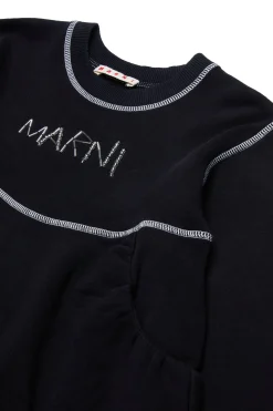 MARNI Abito in felpa con logo baguette | Vestiti