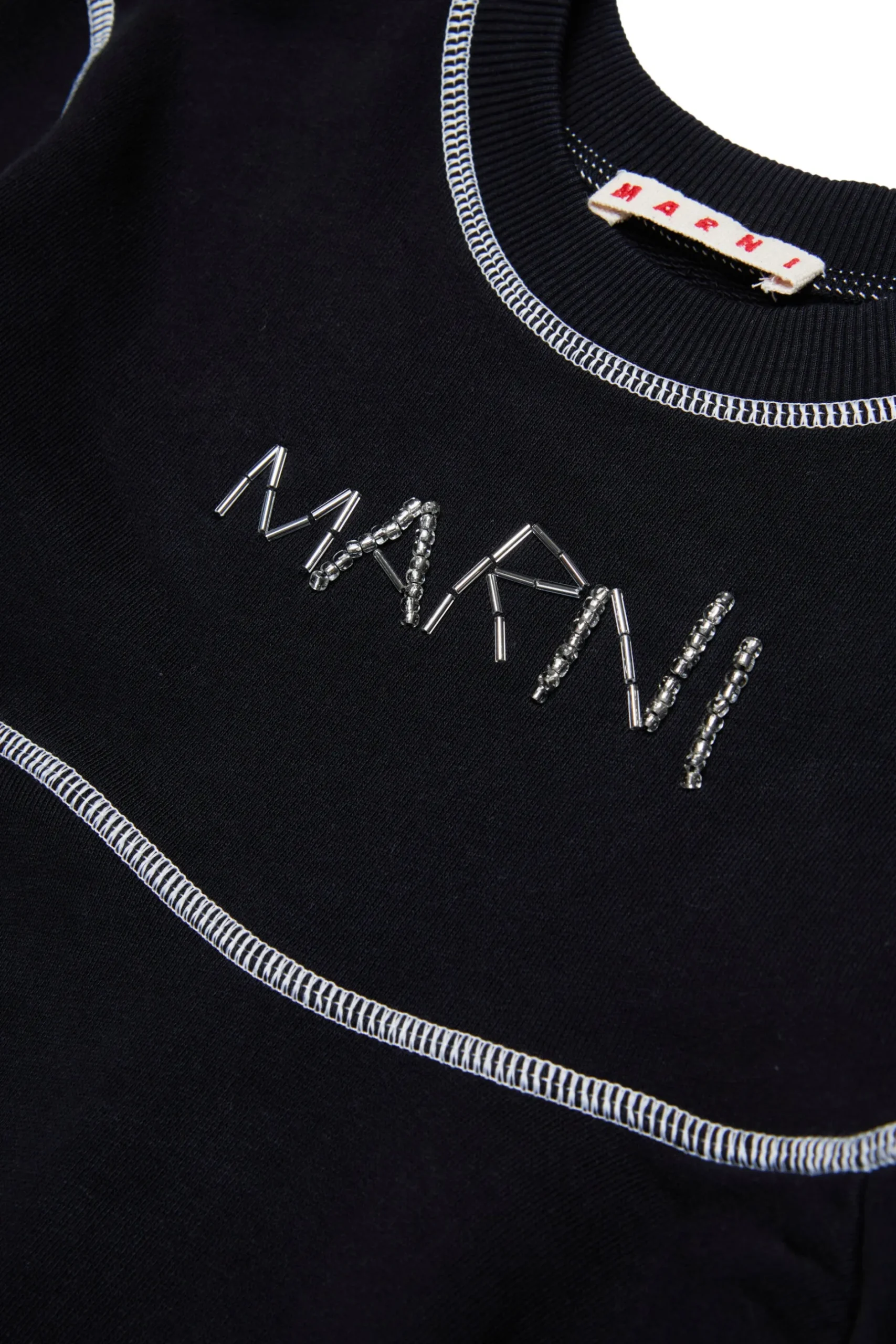 MARNI Abito in felpa con logo baguette | Vestiti