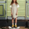 MARNI Abito in felpa con logo in rhinestones | Bambino Vestiti | Logomania