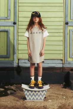 MARNI Abito in felpa con logo in rhinestones | Bambino Vestiti | Logomania