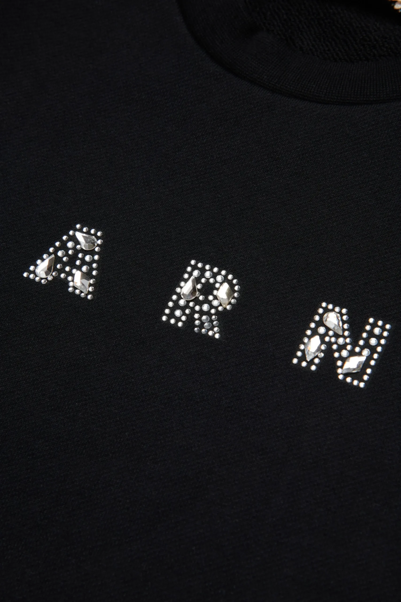 MARNI Abito in felpa con logo in rhinestones | Bambino Vestiti | Logomania