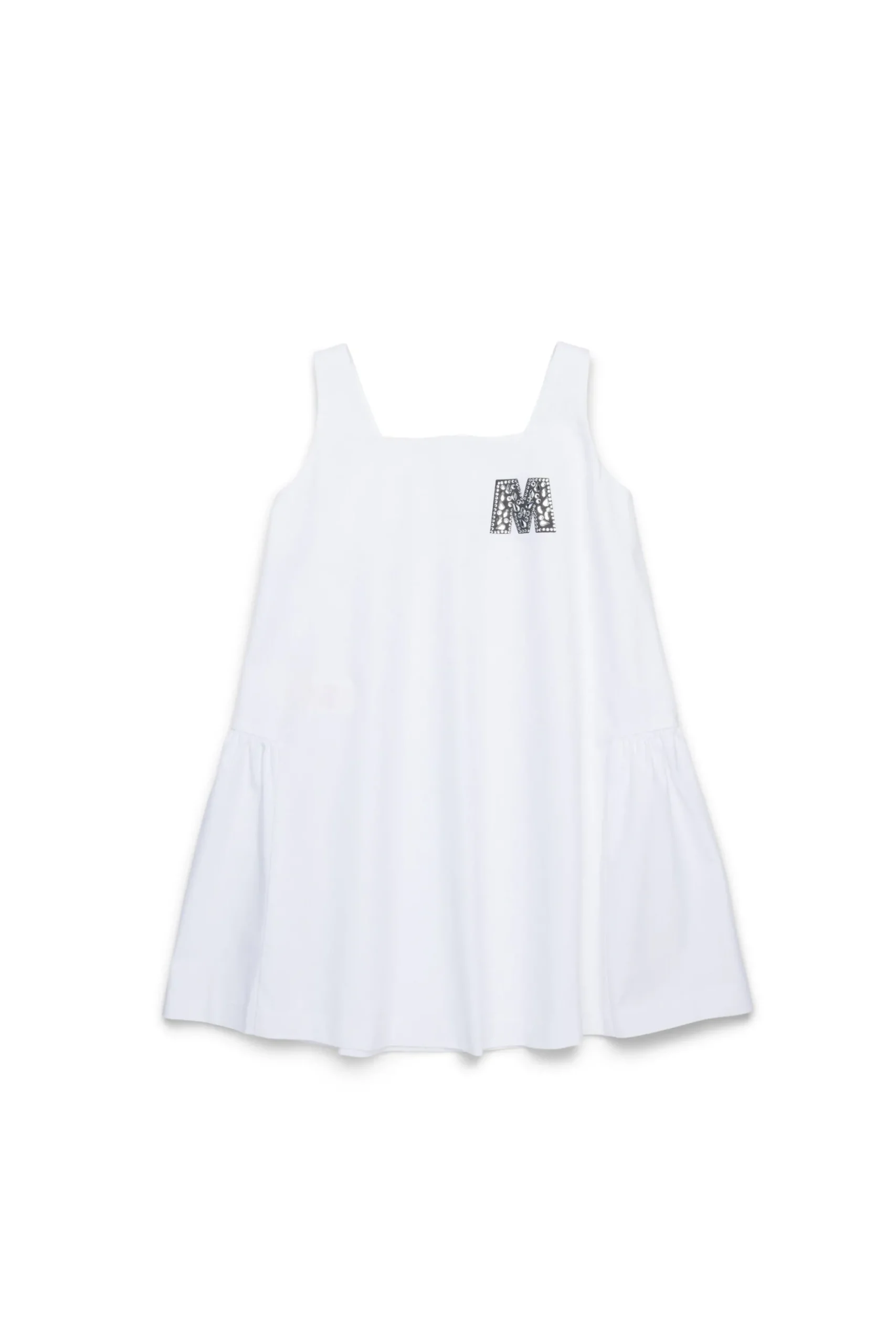 MARNI Abito in gabardina con logo Rhinestones | Vestiti