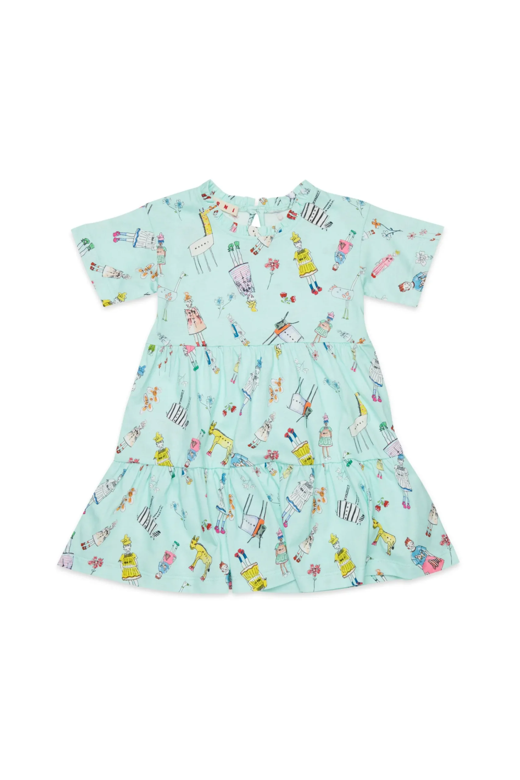 MARNI Abito in jersey allover Rainbow Day | Vestiti
