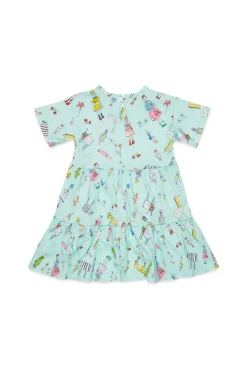 MARNI Abito in jersey allover Rainbow Day | Vestiti