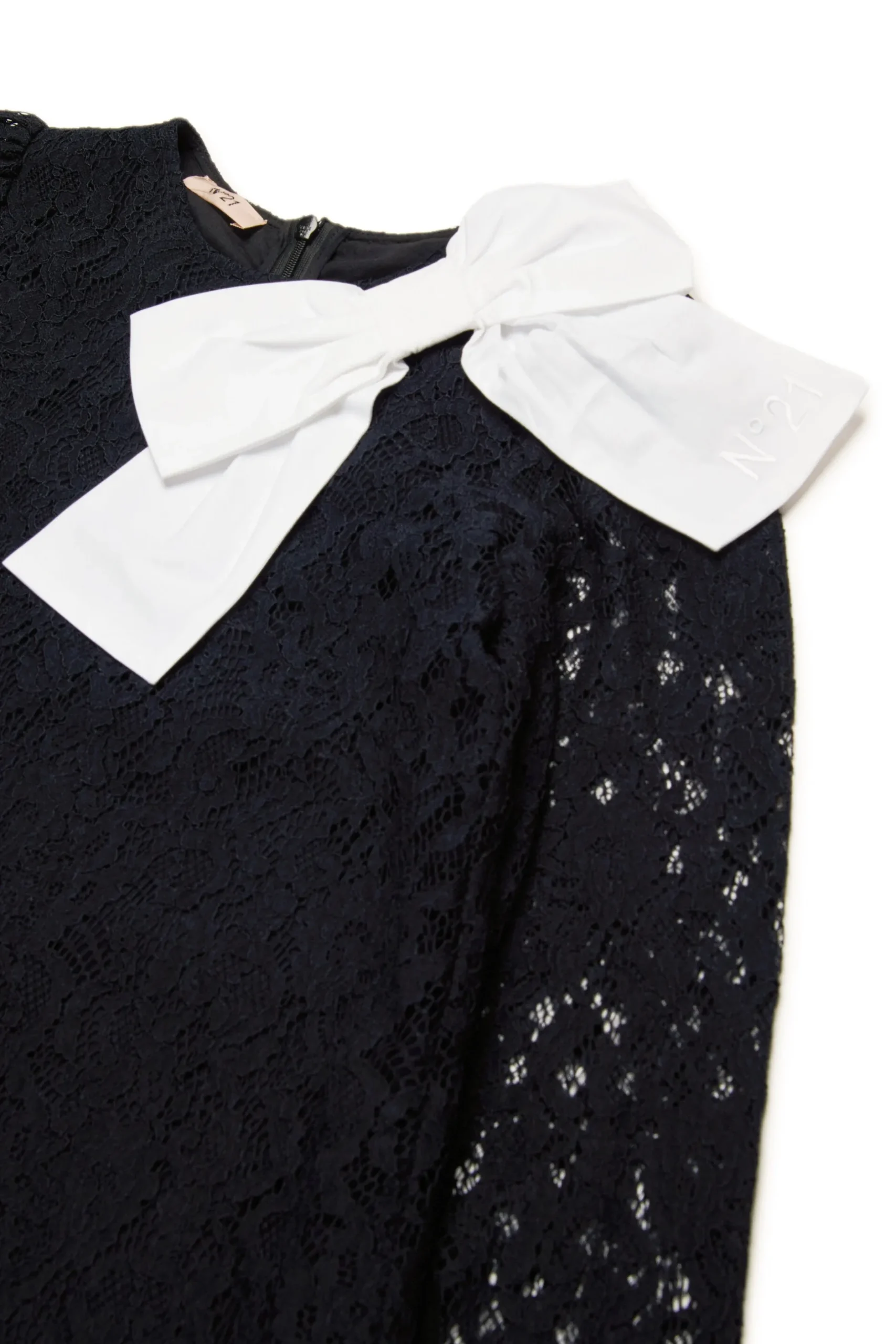 N°21 Abito in pizzo con fiocco | Vestiti