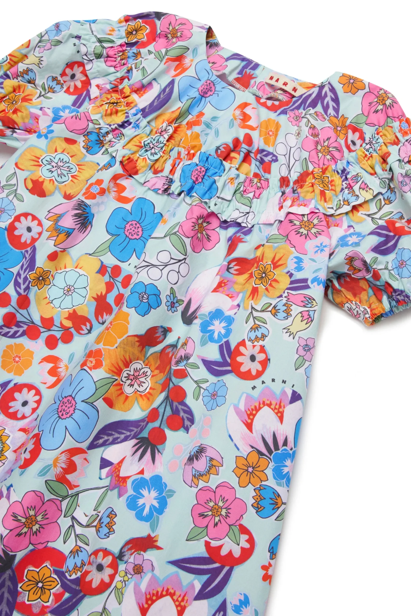 MARNI Abito in popeline allover Holiday | Vestiti