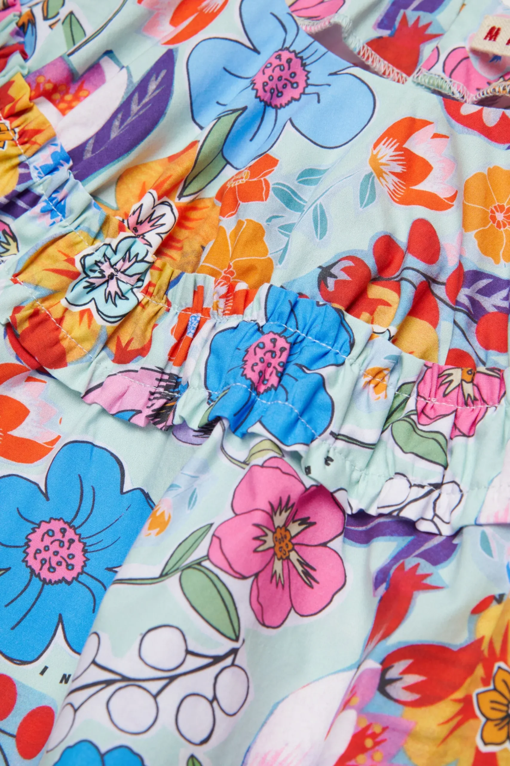 MARNI Abito in popeline allover Holiday | Vestiti