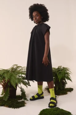 MM6 MAISON MARGIELA Abito in popeline con arricciature | Vestiti