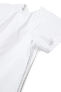 MM6 MAISON MARGIELA Abito in popeline con arricciature | Vestiti