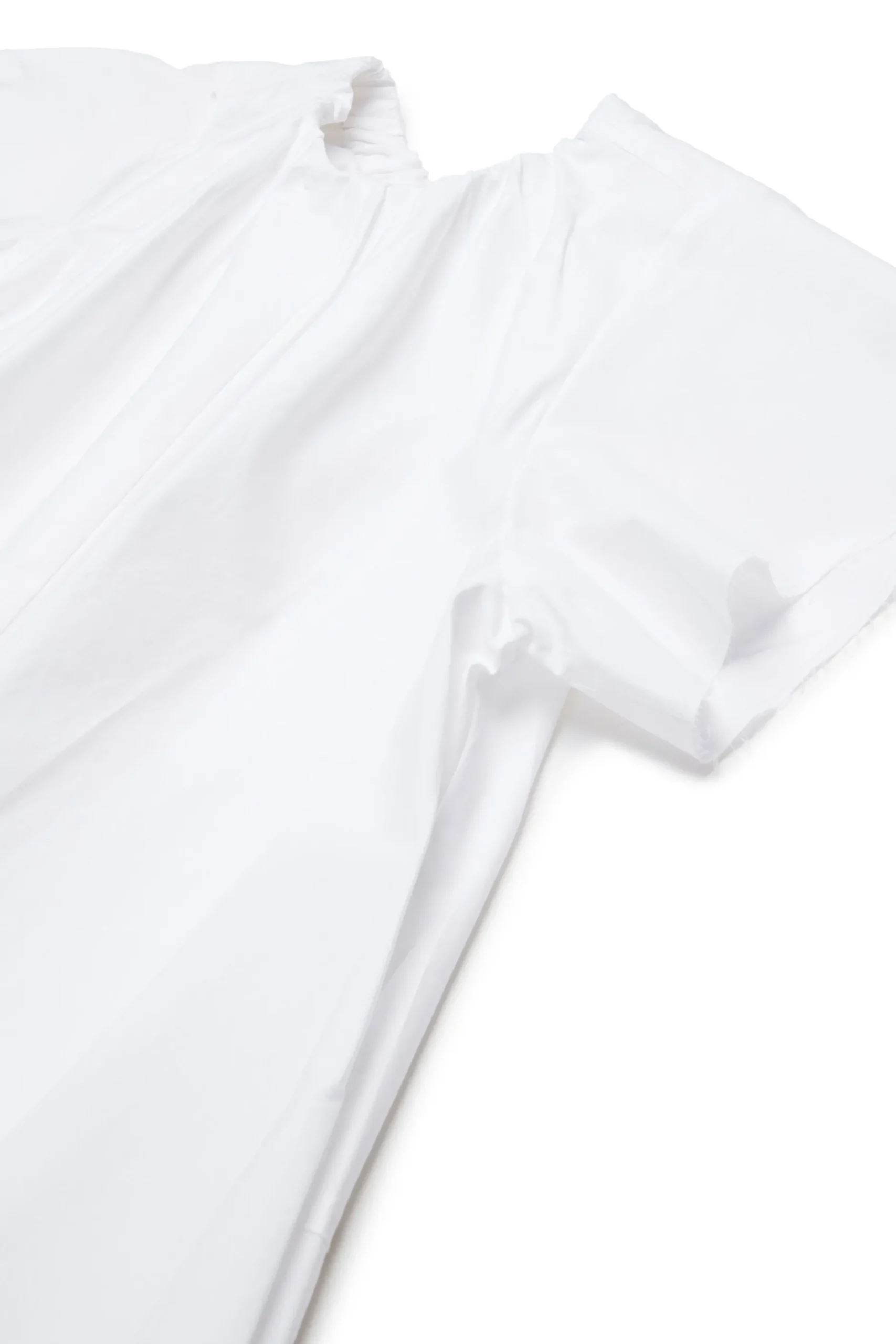 MM6 MAISON MARGIELA Abito in popeline con arricciature | Vestiti
