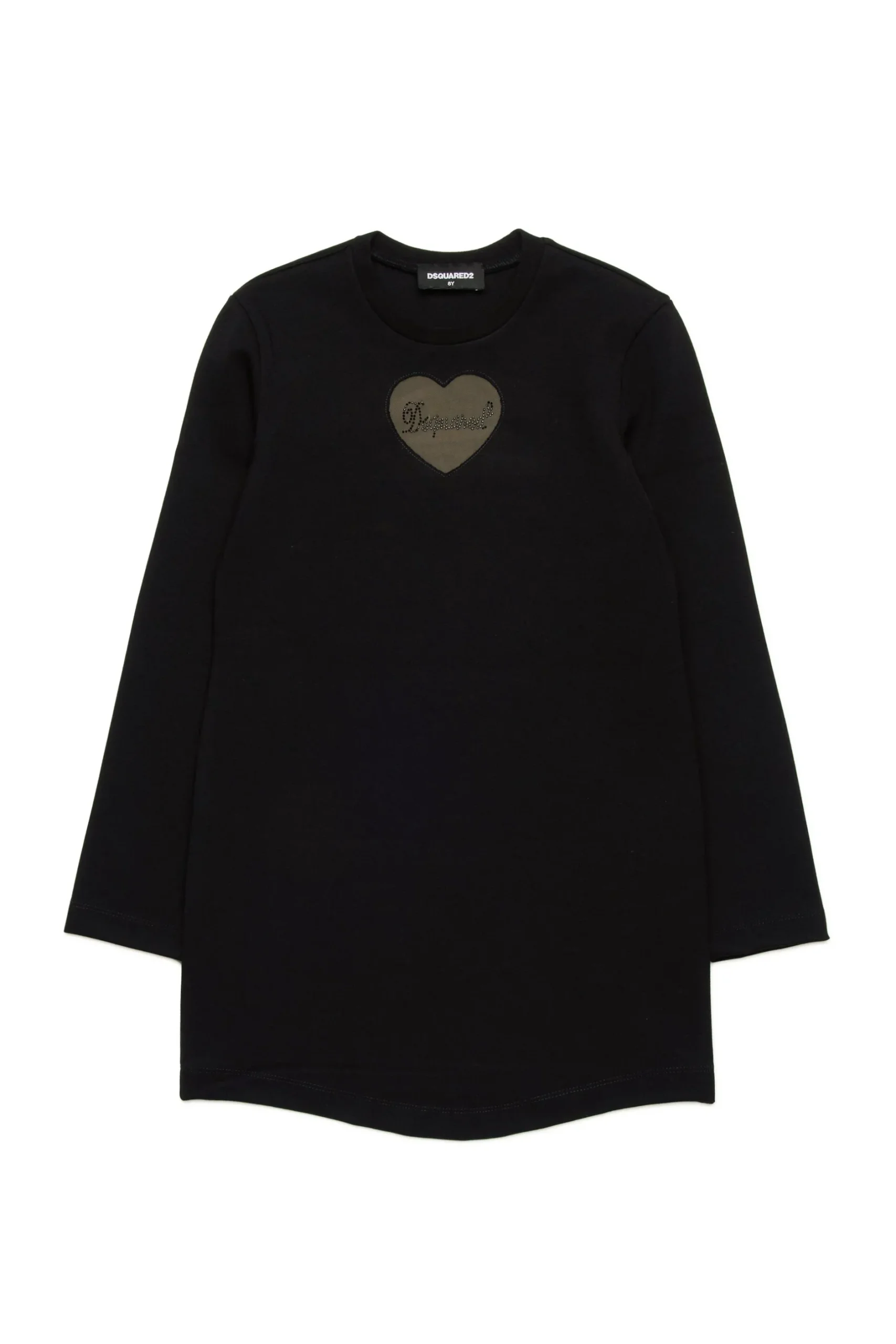 DSQUARED2 Abito in punto Milano con cuore in tulle | Vestiti