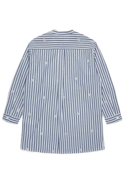 MAX&Co. Abito maxi-camicia in popeline a righe | Vestiti