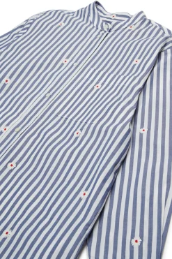 MAX&Co. Abito maxi-camicia in popeline a righe | Vestiti