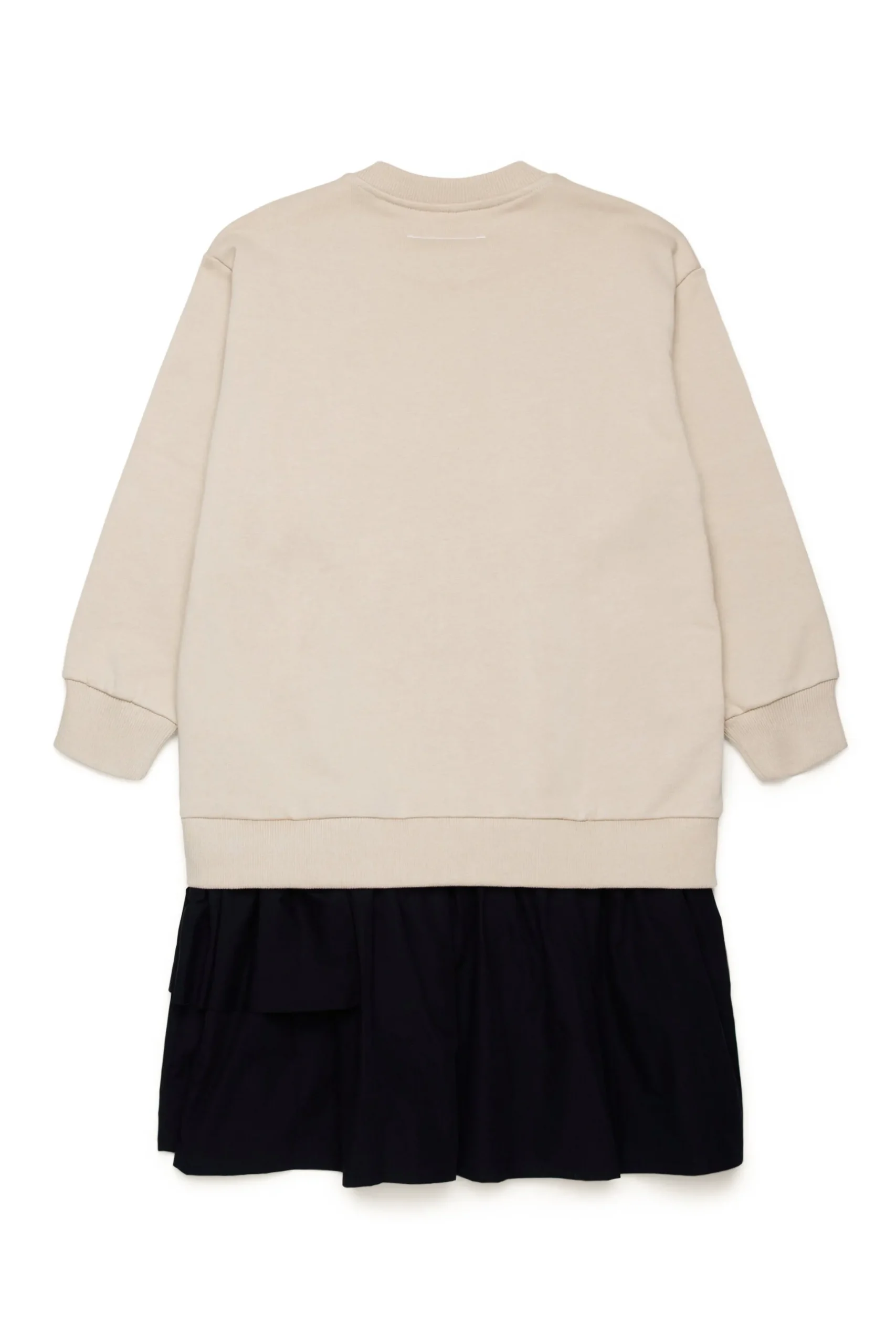 MM6 MAISON MARGIELA Abito maxi-felpa con doppia balza | Vestiti