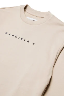 MM6 MAISON MARGIELA Abito maxi-felpa con doppia balza | Vestiti
