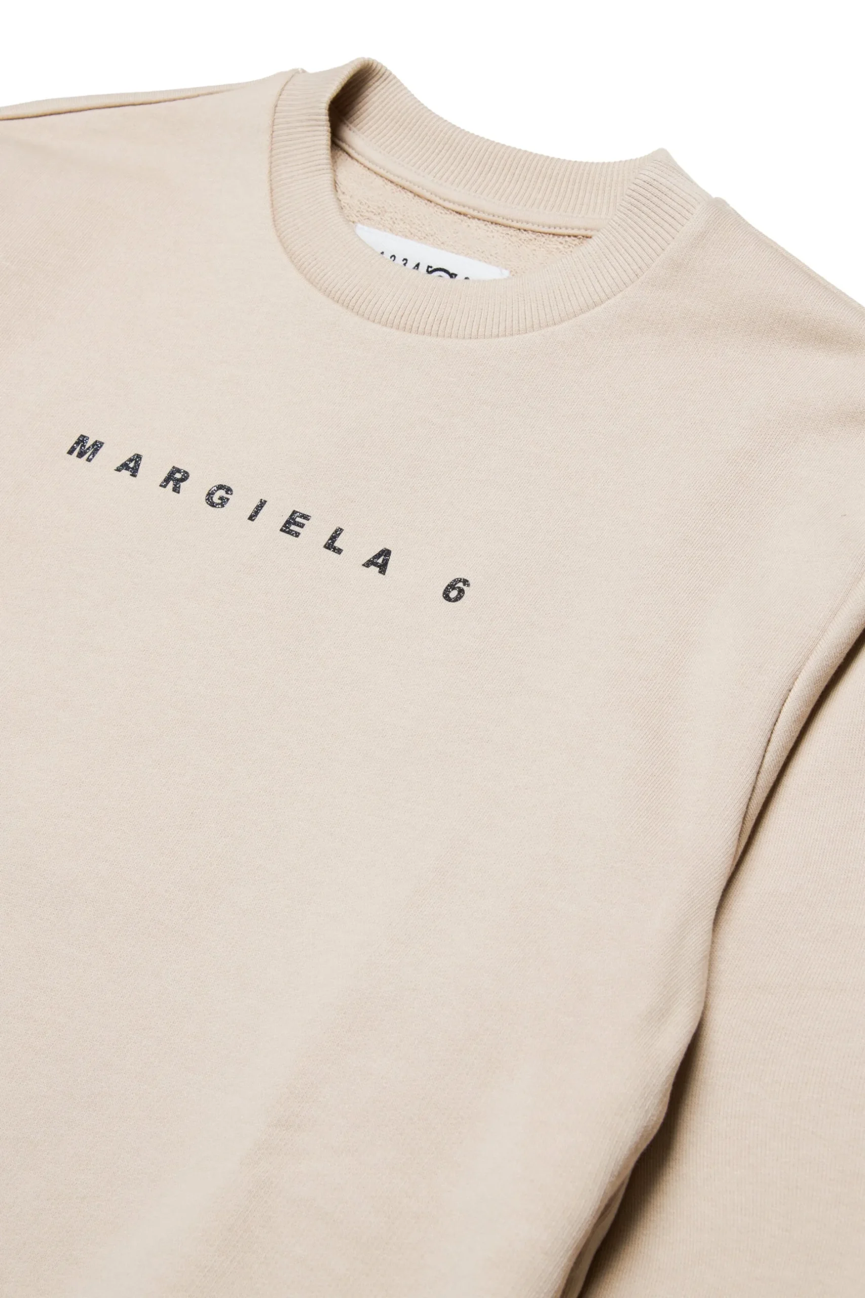 MM6 MAISON MARGIELA Abito maxi-felpa con doppia balza | Vestiti