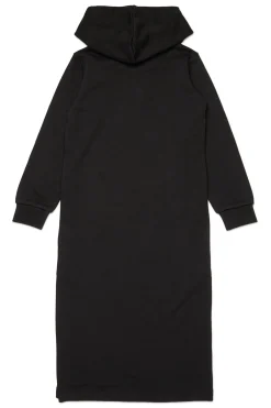 DIESEL Abito maxi-felpa con logo oval D ricamato | Vestiti