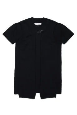 MM6 MAISON MARGIELA Abito mezza manica in maglia re-cut | Vestiti