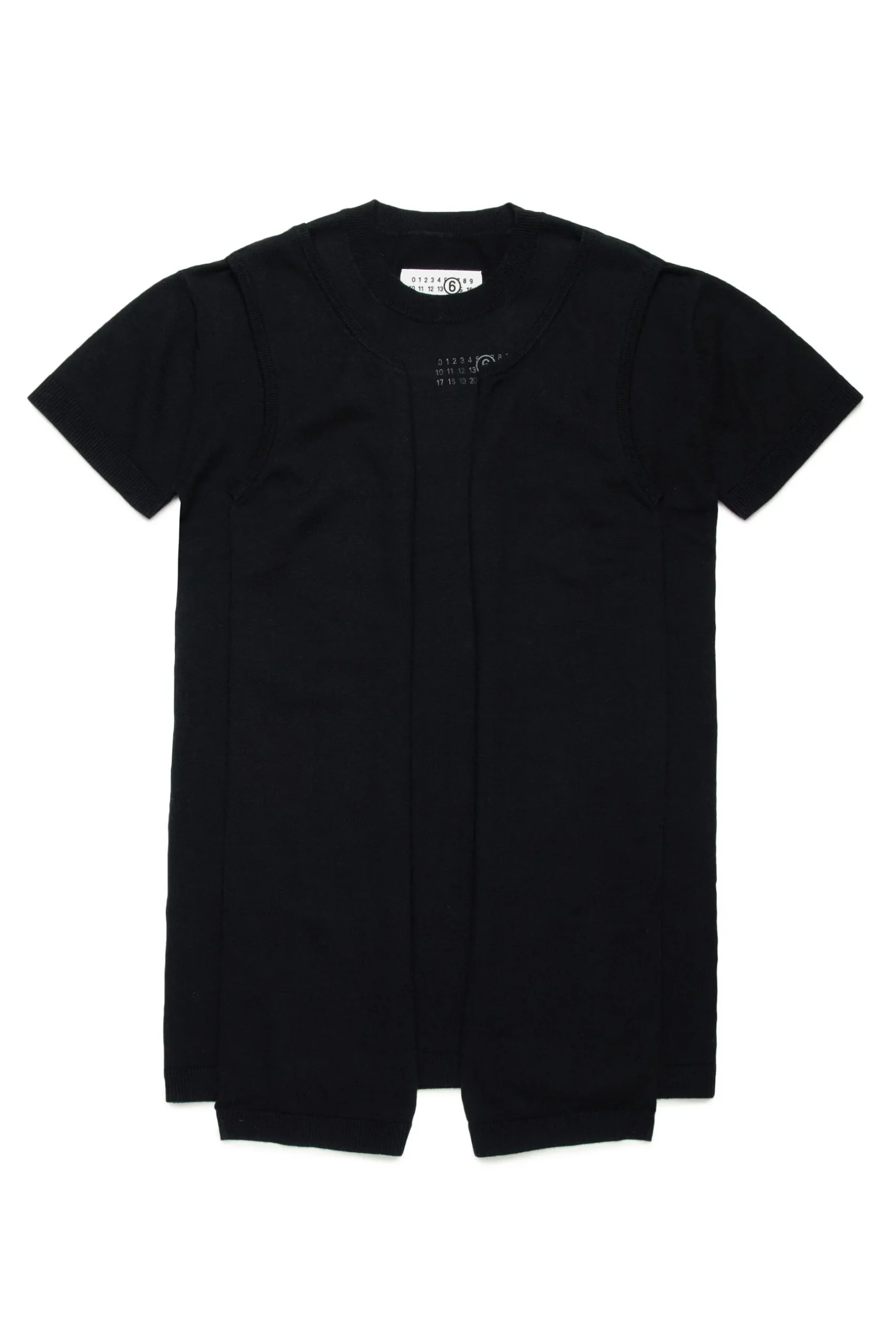 MM6 MAISON MARGIELA Abito mezza manica in maglia re-cut | Vestiti