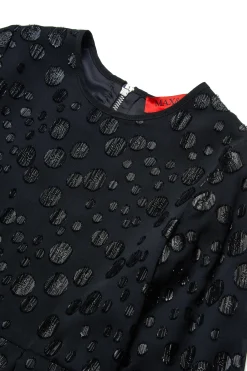 MAX&Co. Abito party in fil coupé con pois lurex | Vestiti