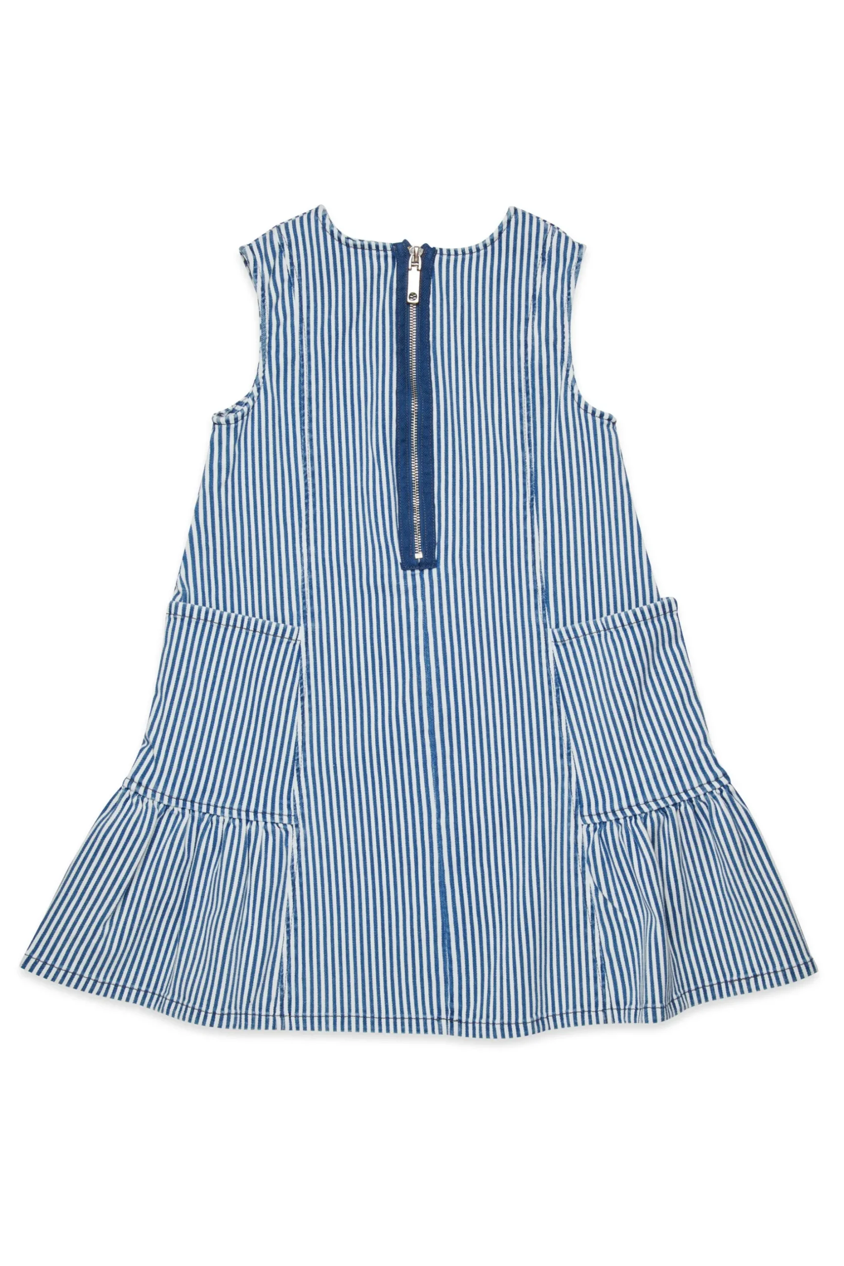 MAX&Co. Abito smanicato in denim a righe | Vestiti