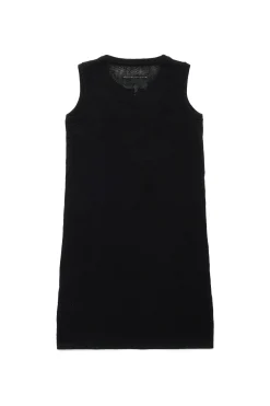 MM6 MAISON MARGIELA Abito smanicato in mesh con Stretched logo | Vestiti