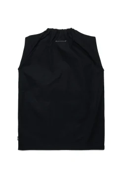 MM6 MAISON MARGIELA Abito smanicato in twill con tasche | Vestiti