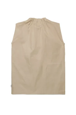 MM6 MAISON MARGIELA Abito smanicato in twill con tasche | Vestiti