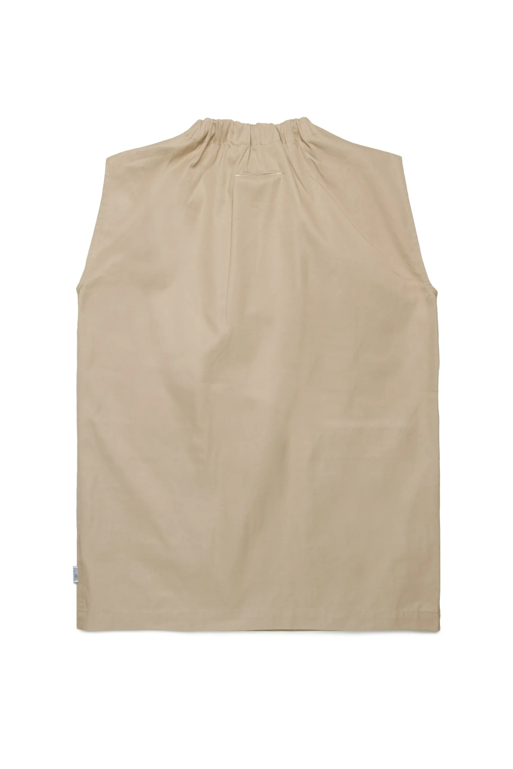 MM6 MAISON MARGIELA Abito smanicato in twill con tasche | Vestiti