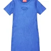 DIESEL Abito tubino in maglia a coste effetto mylar | Bambino Vestiti | Oval D By Diesel