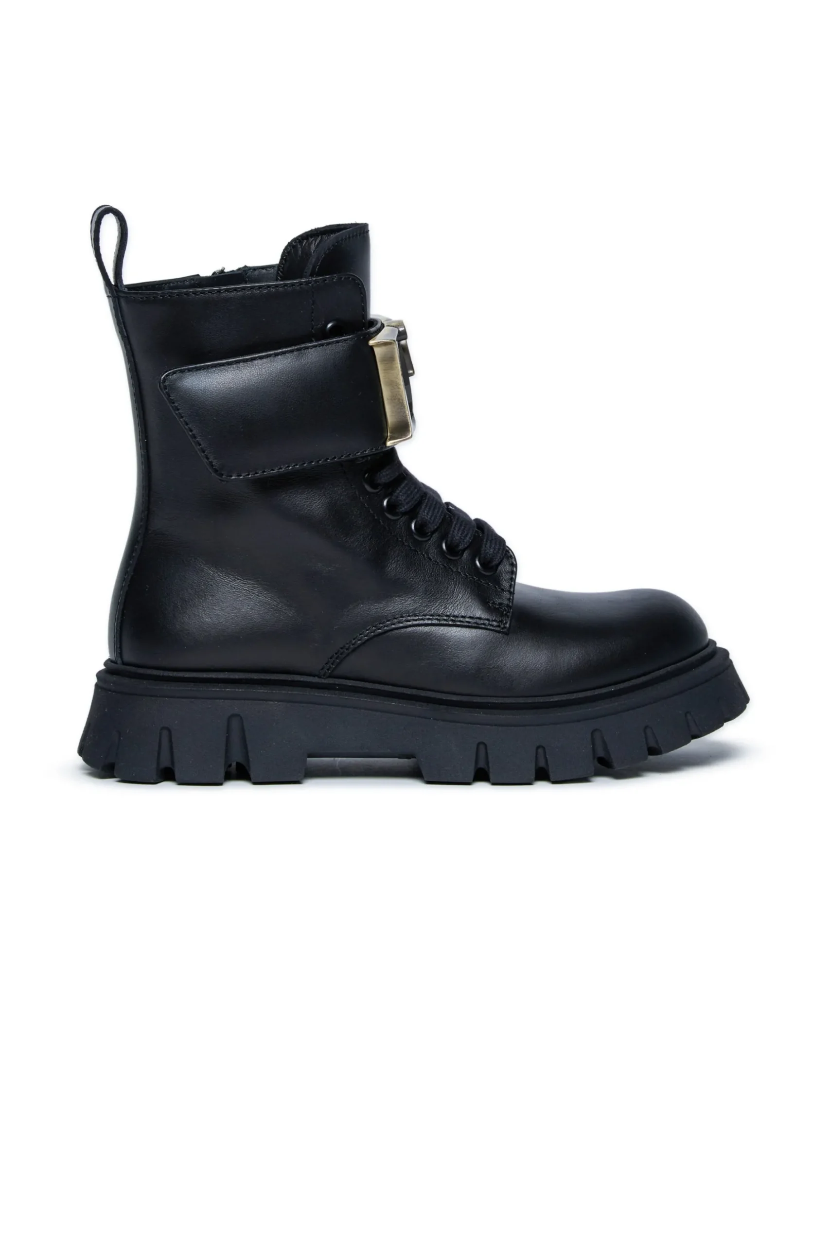 DSQUARED2 Anfibi in pelle con logo | Stivali E Anfibi | Anfibi E Stivali