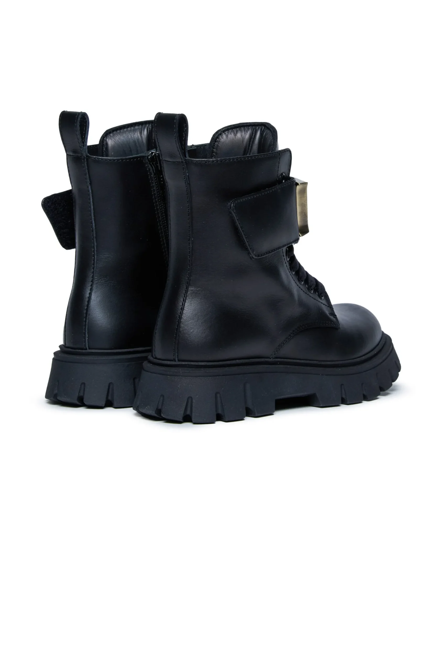 DSQUARED2 Anfibi in pelle con logo | Stivali E Anfibi | Anfibi E Stivali